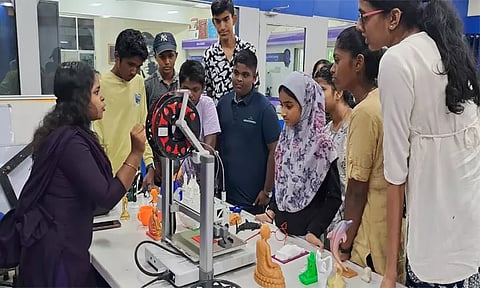 திருநெல்வேலி மாவட்ட அறிவியல் மையத்தில் மாணவர்களுக்கு 3டி பிரிண்டிங் டெக்னாலஜி பயிற்சி பட்டறை