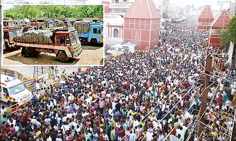 திருவண்ணாமலையில் சித்ரா பவுர்ணமி கிரிவலம்: கனரக வாகனங்களுக்கு தடை