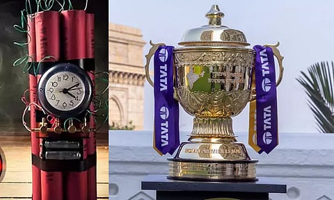 ஐ.பி.எல். போட்டி நடைபெறும் மைதானத்திற்கு வெடிகுண்டு மிரட்டல்.. பரபரப்பு சம்பவம்