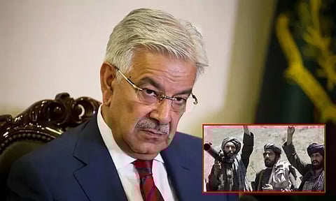 உங்களுடைய நாட்டில் பயங்கரவாதிகள் வசிக்கிறார்களா...? நிருபரின் கேள்விக்கு பாகிஸ்தான் மந்திரி அளித்த பதில்