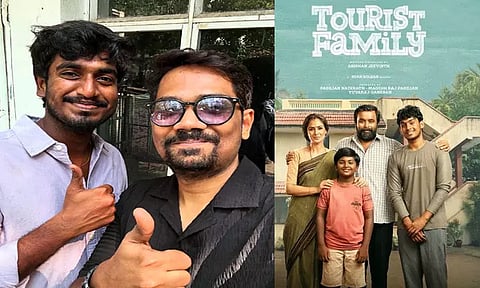 "டூரிஸ்ட் பேமிலி" பட இயக்குனருக்கு வாழ்த்து தெரிவித்த பிரபல இசையமைப்பாளர்