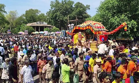 அழகர்கோவில் வந்தடைந்தார் கள்ளழகர்: உற்சாகமாக வரவேற்ற மக்கள்