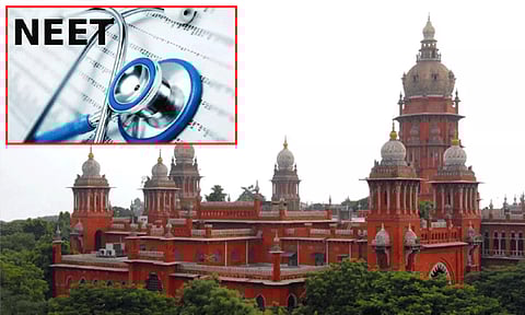 நீட் தேர்வு முடிவுகளை வெளியிட தடை - சென்னை ஐகோர்ட்டு