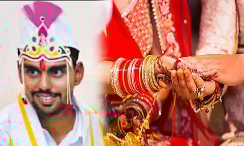 தாலி கட்டிய சிறிது நேரத்தில் புதுமாப்பிள்ளை மாரடைப்பால் உயிரிழப்பு... மணமகள் அதிர்ச்சி