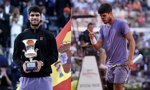 image courtesy: Internazionali BNL d'Italia twitter 