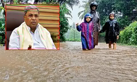 பெங்களூரு: மழை பாதித்த பகுதியில் மக்களை இன்று நேரில் சந்திக்கிறார் முதல்-மந்திரி சித்தராமையா