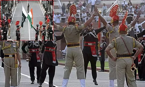 அட்டாரி - வாகா எல்லையில் கொடியிறக்கும் நிகழ்வை காண பொதுமக்களுக்கு மீண்டும் அனுமதி