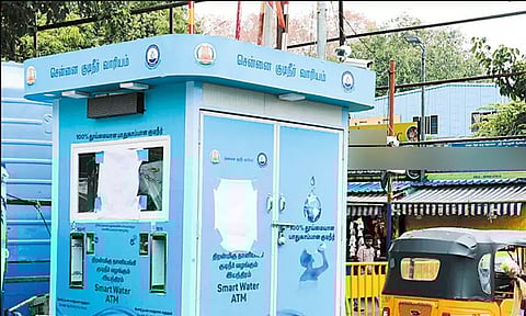 சென்னையில் விரைவில் குடிநீர் ஏ.டி.எம்.கள் அமைக்க முடிவு