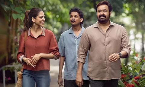 Mohanlal shares Sangeeth Prathap, Malavika's first look in 'Hridayapoorvam'