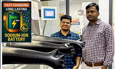 அதிக நேரம் நீடிக்கும் சோடியம் - அயன் பேட்டரி: பெங்களூரு விஞ்ஞானிகள் சாதனை