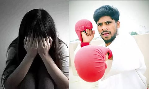 கராத்தே பயிற்சிக்கு சென்ற மாணவி கர்ப்பமான விபரீதம்... வாலிபர் கைது