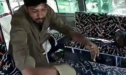 ஓடும் பேருந்தில் ஓட்டுனருக்கு திடீர் மாரடைப்பு - நடத்துநர் செயலால் உயிர்தப்பிய பயணிகள்