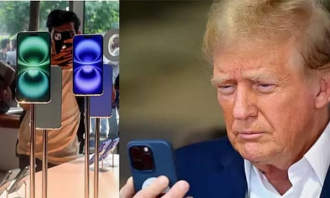 ஐபோன்களுக்கு 25 சதவீத வரி; டொனால்டு டிரம்ப் எச்சரிக்கை