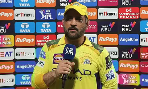 ஐ.பி.எல். தொடரில் இருந்து ஓய்வு எப்போது..? - மனம் திறந்த தோனி