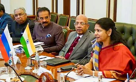 பயங்கரவாத தாக்குதலுக்கு எதிராக ஒருங்கிணைந்து நிற்போம்-மாஸ்கோவில் கனிமொழி எம்.பி. பேட்டி