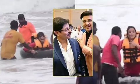 படகு சவாரியின்போது விபத்து; கங்குலியின் அண்ணன்-அண்ணி அதிர்ஷ்டவசமாக உயிர் தப்பினர்