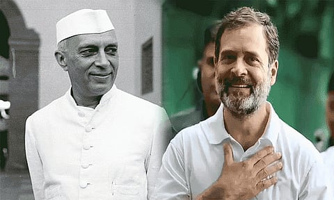 'இந்தியாவின் ஜவஹர்' சித்தாந்தங்கள் எப்போதும் நம்மை வழி நடத்தும் ராகுல் காந்தி அஞ்சலி