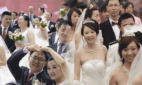 சீனாவில் 30 லட்சம் இளைஞர்களுக்கு மணப்பெண் தட்டுப்பாடு