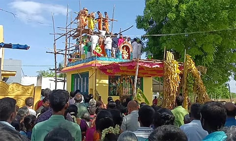 முத்துக்குமாரபுரம் துர்க்கை அம்மன் கோவில் கும்பாபிஷேகம்