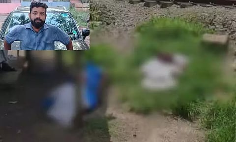 ரெயில் முன் பாய்ந்து சிறுமி உள்பட 2 பேர் தற்கொலை - அதிர்ச்சி சம்பவம்