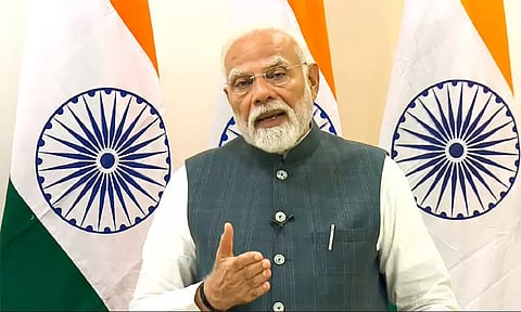 பயங்கரவாதத்தை கட்டவிழ்த்து விட்டவர்களுக்கு ஆபரேஷன் சிந்தூர் சரியான பதிலடி - பிரதமர் மோடி