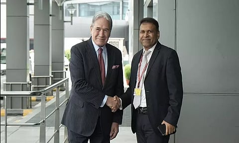 நியூசிலாந்து துணை பிரதமர் இந்தியாவுக்கு வருகை