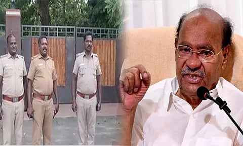 ராமதாஸ் வீட்டிற்கு கூடுதல் பாதுகாப்பு