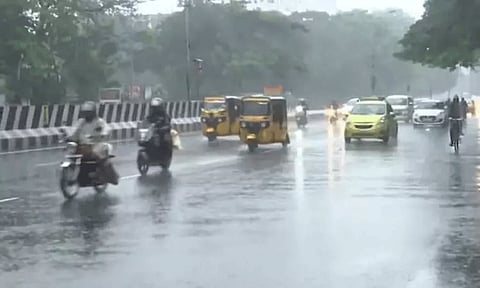 இரவு 7 மணி வரை மழைக்கு வாய்ப்புள்ள மாவட்டங்கள்