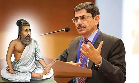 'ஆன்மிகத்தில் இருந்து திருக்குறளை பிரிக்கப் பார்க்கிறார்கள்' - கவர்னர் ஆர்.என்.ரவி