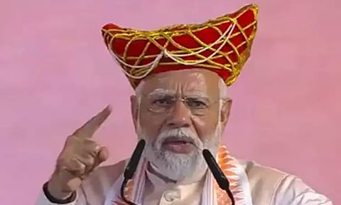 துப்பாக்கி குண்டுகளால் சுட்டால் பதிலுக்கு... இந்திய வீராங்கனைகளை புகழ்ந்து பிரதமர் மோடி பேச்சு