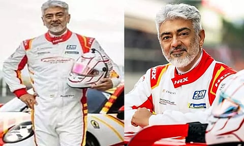 பிரான்ஸில் நடைபெறவுள்ள ஜிடி-3 ரேஸ்க்கு தயாராகும் அஜித்