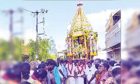 ஆரணியில் கில்லா வரதராஜ பெருமாள் கோவில் தேரோட்டம்