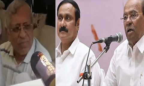 நண்பர் என்ற முறையில் ராமதாசை சந்திக்க வந்தேன் - குருமூர்த்தி பேட்டி