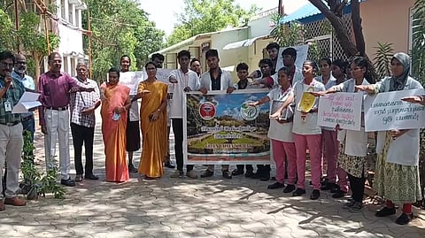 உலக சுற்றுச்சூழல் தினம்: திருநெல்வேலி மருத்துவக் கல்லூரியில் பிளாஸ்டிக் ஒழிப்பு உறுதிமொழி