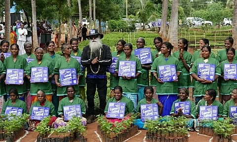 கடந்த நிதியாண்டில் 1.36 கோடி மரங்கள் நட்டு காவேரி கூக்குரல் இயக்கம் சாதனை