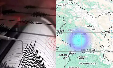 ஜம்மு-காஷ்மீரில் நிலநடுக்கம்; ரிக்டர் அளவில் 3.5 ஆக பதிவு