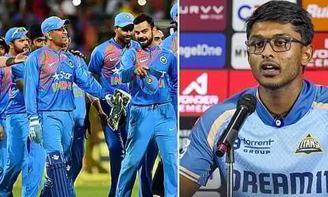 இங்கிலாந்தில் சாதிக்க அவரின் ஆலோசனை நிச்சயம் உதவும் - சாய் சுதர்சன்