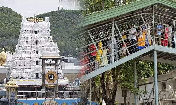 திருப்பதியில் அலைமோதும் பக்தர்கள்.. சிலாதோரணம் வரை நீண்ட வரிசை: சர்வதரிசனத்திற்கு 24 மணி நேரம் ஆகலாம்