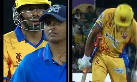 மைதானத்தில் பெண் நடுவருடன் வாக்குவாதத்தில் ஈடுபட்ட அஸ்வின்.. வீடியோ வைரல்