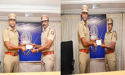 திருநெல்வேலியில் முன்கூட்டியே குற்றவாளிகள் கைது: போலீசாருக்கு எஸ்.பி. பண வெகுமதி வழங்கல்