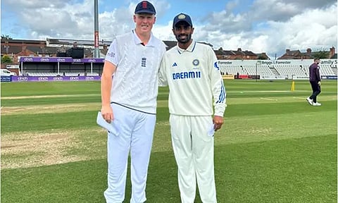 2-வது டெஸ்ட்: இங்கிலாந்து லயன்ஸ் - இந்தியா ஏ இடையிலான ஆட்டம் டிரா