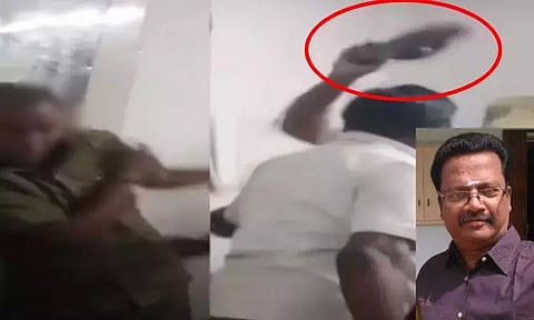 டிரைவரை செருப்பால் அடித்த விவகாரம்: போக்குவரத்து உதவி மேலாளர் சஸ்பெண்ட்