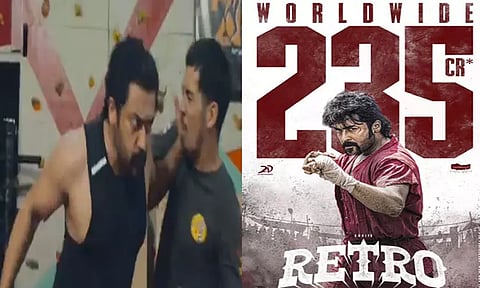 "ரெட்ரோ": சூர்யாவின் சண்டை பயிற்சி வீடியோ வெளியீடு