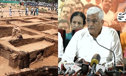 கீழடி ஆய்வு முடிவுகளை அங்கீகரிக்காதது ஏன்? - மத்திய மந்திரி விளக்கம்