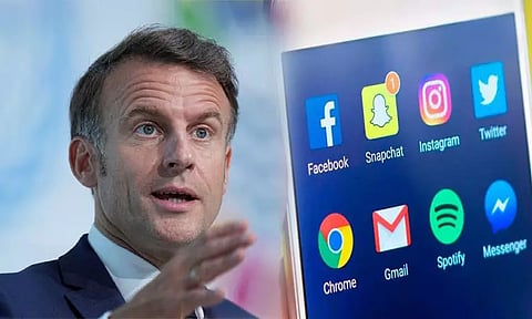 பிரான்சில் சிறுவர்கள் சமூக வலைத்தளம் பயன்படுத்த தடை