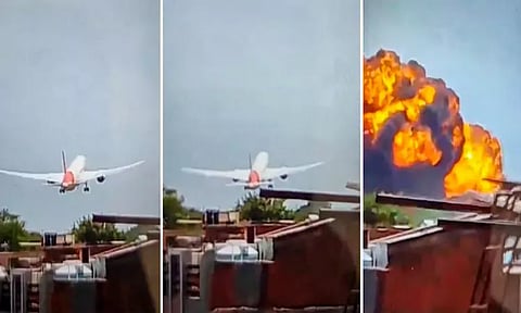 குஜராத் விமான விபத்து; 204 பேர் உயிரிழந்ததாக தகவல்