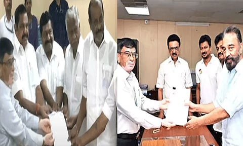 மாநிலங்களவை தேர்தல்: திமுக, அதிமுக வேட்பாளர்கள் போட்டியின்றி தேர்வு