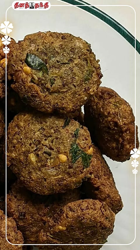 சத்தான ஸ்நாக்ஸ் கொள்ளு வடை..!