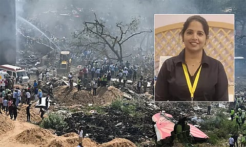 குஜராத் விமான விபத்தில் கேரளாவை சேர்ந்த செவிலியர் உயிரிழப்பு