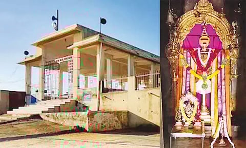 வேல் வடிவில் முருகப்பெருமான் அருள்பாலிக்கும் ஆலயம்